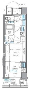 パークアクシス品川シーサイド 102 間取り図