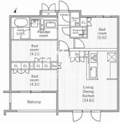 nido桜丘 211 間取り図