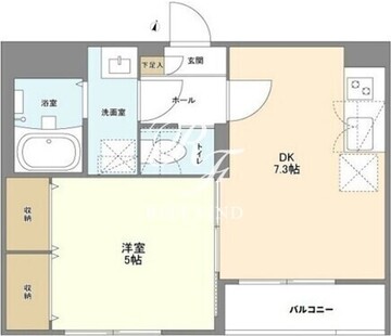 ウェルスクエア幡ヶ谷 303 間取り図