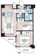 CREATIF三軒茶屋 409 間取り図