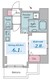 レジディア板橋本町プレイス 202 間取り図
