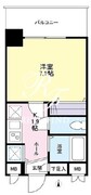ガーラプレイス新宿御苑 702 間取り図