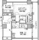 東雲キャナルコートCODAN 19-1206 間取り図