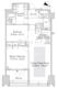 ラ・トゥール新宿ガーデン 3015 間取り図
