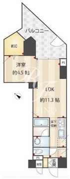 ズーム練馬高野台 102 間取り図