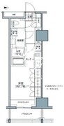 パークハビオ東中野 803 間取り図
