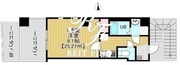 アクシス東浅草 1001 間取り図