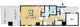 アクシス東浅草 802 間取り図