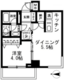 レジディア新宿イースト 601 間取り図