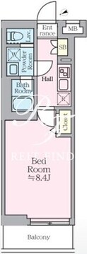 アイルグランデ押上ノースドゥーエ 203 間取り図