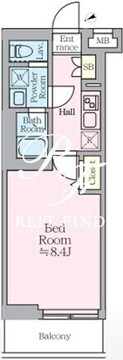 アイルグランデ押上ノースドゥーエ 205 間取り図
