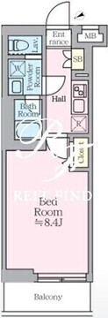 アイルグランデ押上ノースドゥーエ 305 間取り図