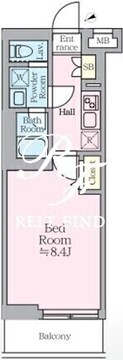 アイルグランデ押上ノースドゥーエ 505 間取り図