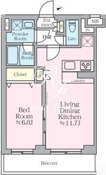 アイルグランデ押上ノースドゥーエ 207 間取り図