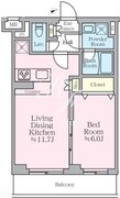 アイルグランデ押上ノースドゥーエ 106 間取り図
