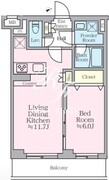 アイルグランデ押上ノースドゥーエ 208 間取り図