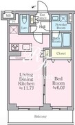 アイルグランデ押上ノースドゥーエ 408 間取り図