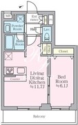 アイルグランデ押上ノースドゥーエ 209 間取り図