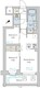 ブリリアイスト洗足池の杜 209 間取り図