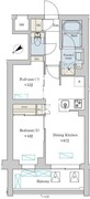 ブリリアイスト洗足池の杜 309 間取り図