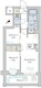 ブリリアイスト洗足池の杜 309 間取り図