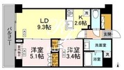 ロイジェント西新井 306 間取り図