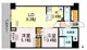 ロイジェント西新井 306 間取り図