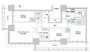 ブリリアタワー浜離宮 2209 間取り図
