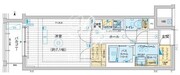 エステムプラザ東京ライズ 904 間取り図