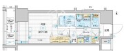 エステムプラザ東京ライズ 203 間取り図