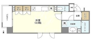 オルサス浅草 303 間取り図