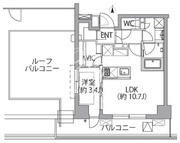 レスピール蓮根 703 間取り図