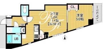 ブランコート南千住 302 間取り図