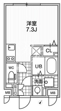 MDM駒沢大学 302 間取り図