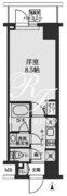 エスレジデンス清澄白河 603 間取り図