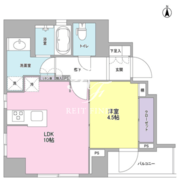 ルクリアコート 301 間取り図