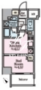 リビオメゾン浅草橋 1302 間取り図