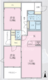 The MANOR KYODO 303 間取り図