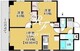 ソリニア日暮里 501 間取り図