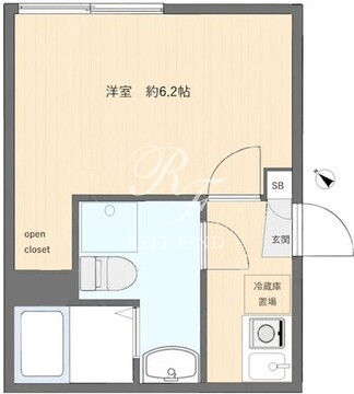 フラシア板橋本町 303 間取り図