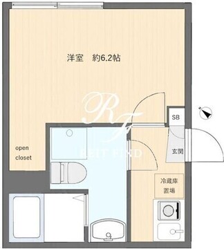 フラシア板橋本町 403 間取り図