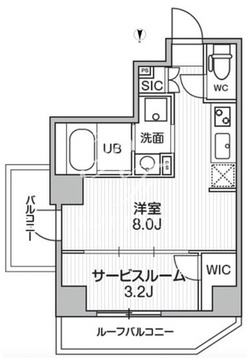 エスレジデンス亀戸バーム 504 間取り図