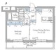 ロヴィーネ目黒東山 408 間取り図