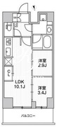 リテラス南千住サウス 904 間取り図