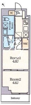 クレストコート南長崎 307 間取り図