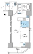 クレヴィアリグゼ蒲田西 1503 間取り図