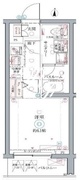 クレヴィスタ井荻 501 間取り図