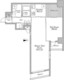 ユニテラス三軒茶屋 205 間取り図