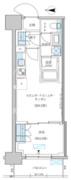 パークアクシス池袋イースト 205 間取り図