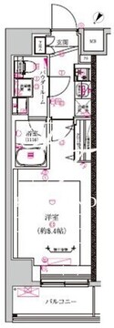 スプレスター大森山王 204 間取り図